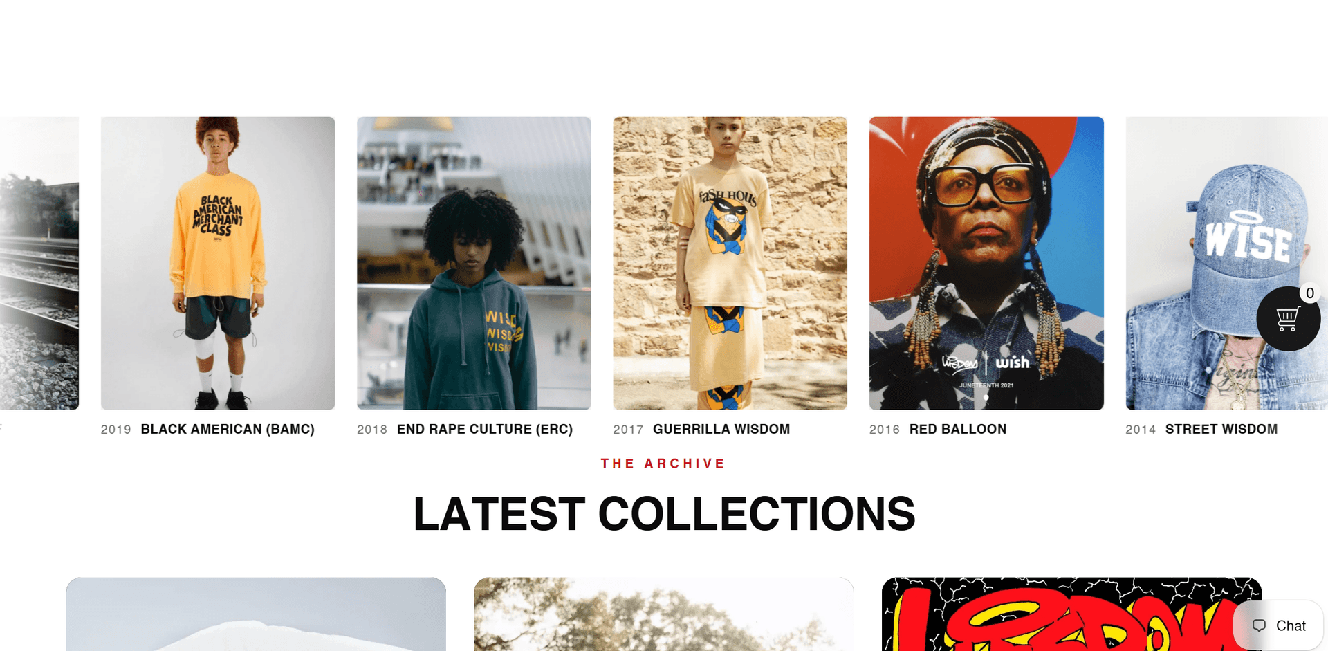 Nike through Nordstrom, in order