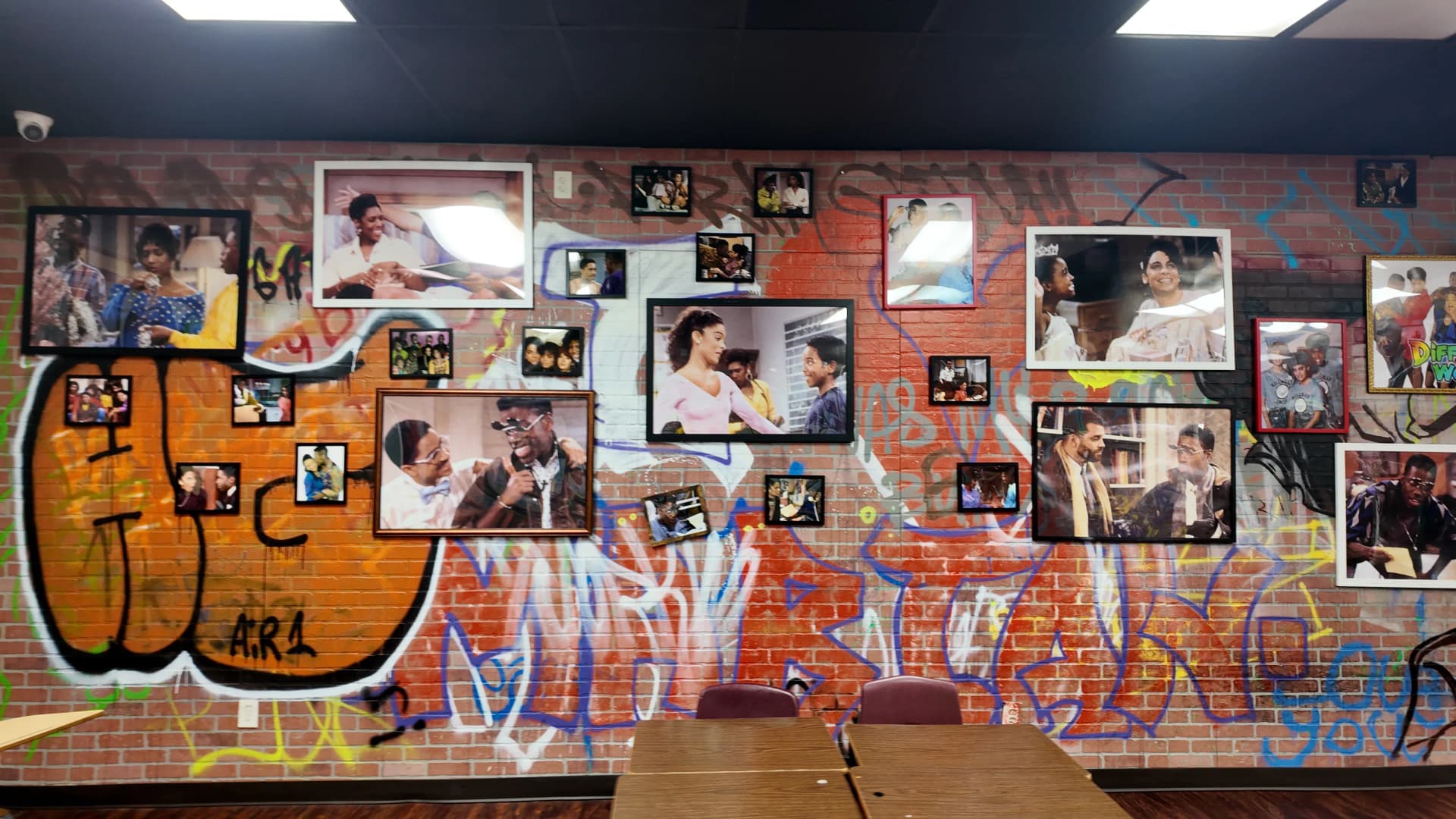 TheBando interior, Atlanta Black history museum and restaurant on the Westside